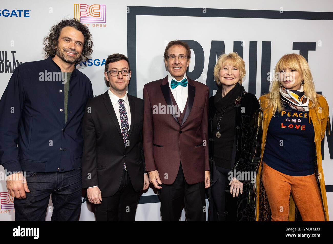 `Paul T. Goldman` Premiere In Los Angeles PICTURED Daniel Hall, Jason